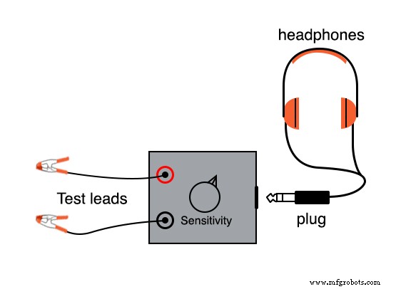 Detector de Audio de Alta Sensibilidad para Señales Eléctricas Ultra-Bajas