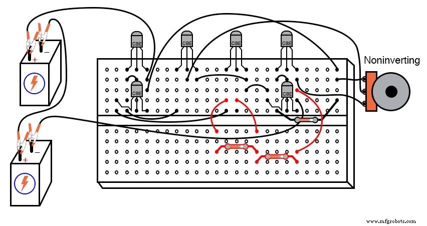 Construye un Amplificador Diferencial de Alta Ganancia que Funciona como Op-Amp