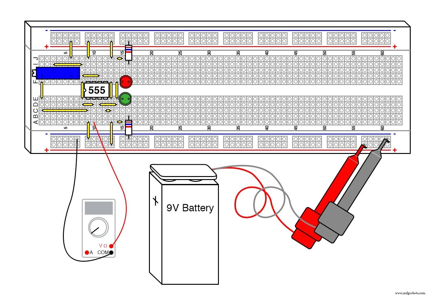 Construye un Trigger Schmitt con Temporizador 555: Circuito Práctico y Teoría