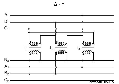 Circuitos de Transformadores Trifásicos: Diseño, Cableado y Aplicaciones Prácticas