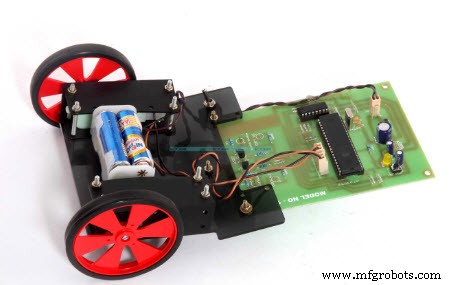 Construye un Vehículo Robótico Inalámbrico Controlado por Sensor IR