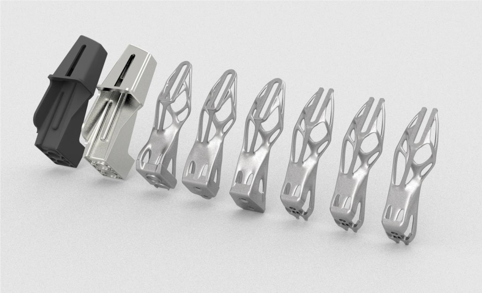 Optimización topológica + impresión 3D: revolucionando el diseño y la producción