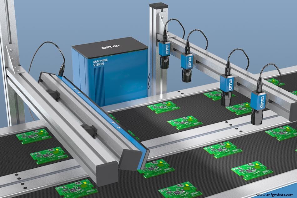Nuevos sensores de imagen AMS entregan visión industrial de alta resolución y alta velocidad