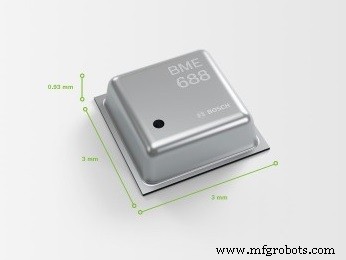 Bosch Sensortec presenta sensor de calidad de aire BME688 con IA para reducir riesgo de transmisión viral