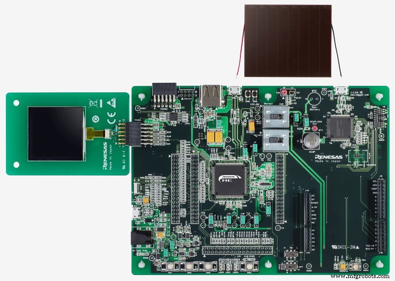 Kit de evaluación Renesas RE01: Potenciando soluciones IoT con recolección de energía
