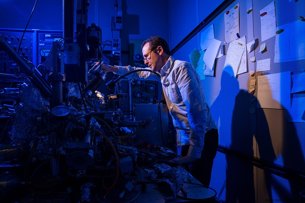 Revolucionando computación cuántica: Qubits de un solo átomo controlados por microscopía de túnel de barrido