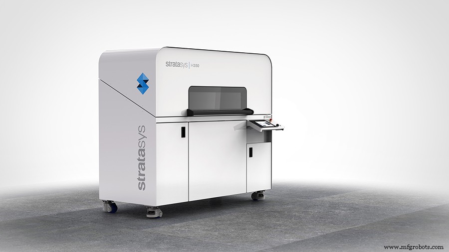 Stratasys H350: La primera impresora 3D SAF™ para fabricación aditiva a escala de producción