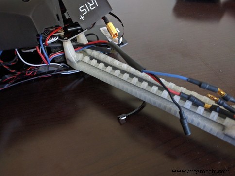Actualizando el 3DR Iris+ con piezas de fibra de carbono impresas en 3D – Parte 2: Modificaciones eléctricas