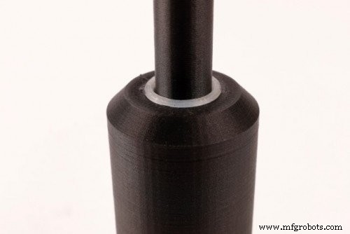 Ingeniería de un amortiguador totalmente impreso en 3D con Onyx de grado industrial
