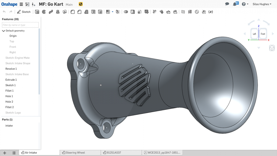 Reimaginando el kart: piezas de fibra de carbono impresas en 3D para un rendimiento inigualable