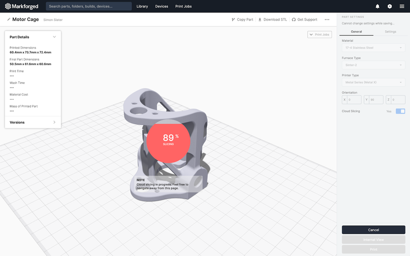 5 Beneficios Clave del Software de Laminado Eiger de Markforged para Impresión 3D