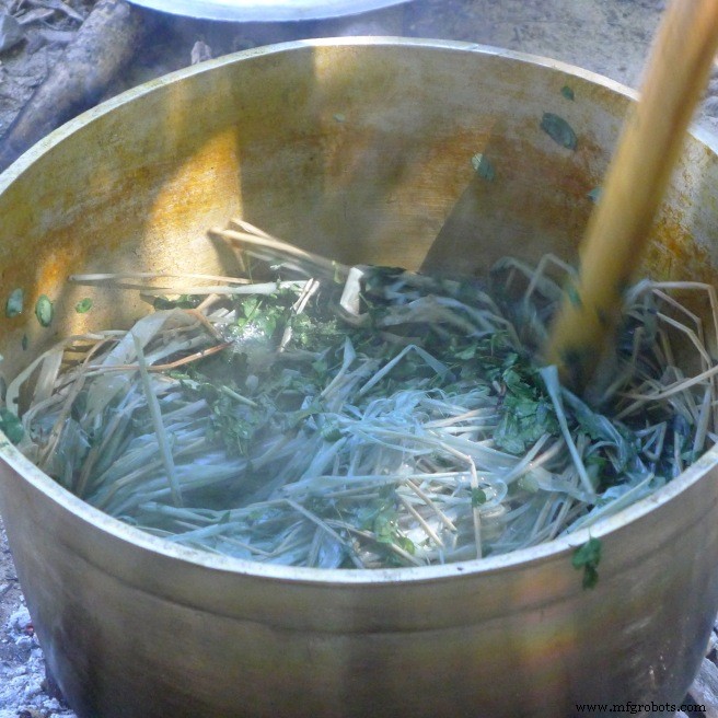 Dominando el teñido con hoja fresca de índigo: Un enfoque sostenible