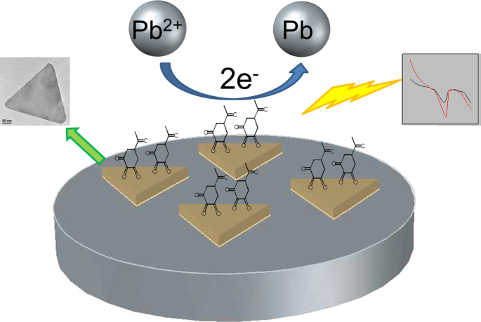 Síntesis eficiente de nanoplanchas de oro con agentes de recubrimiento orto-carbonilo para detección electroquímica sensible de iones plomo