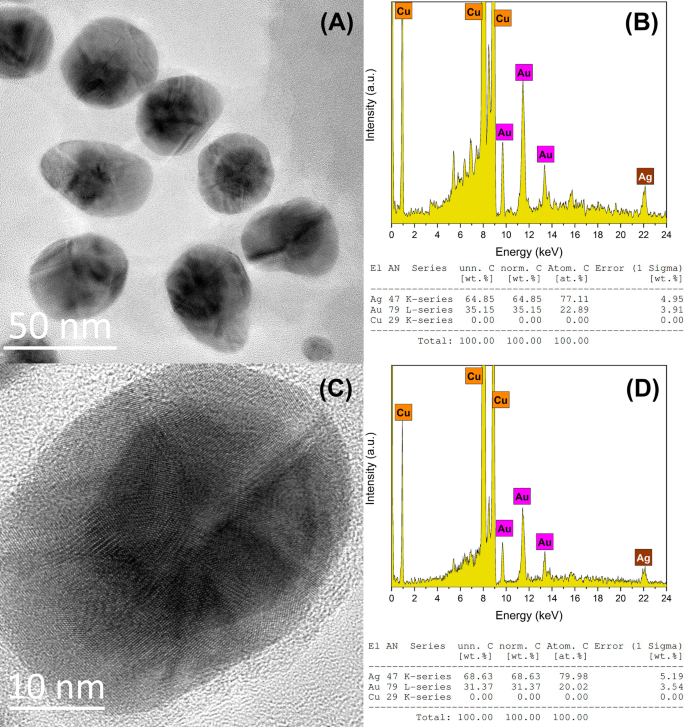 Nanopartículas biogénicas Au@Ag core-shell sintetizadas con extracto de Rumex hymenosepalus para aplicaciones antimicrobianas