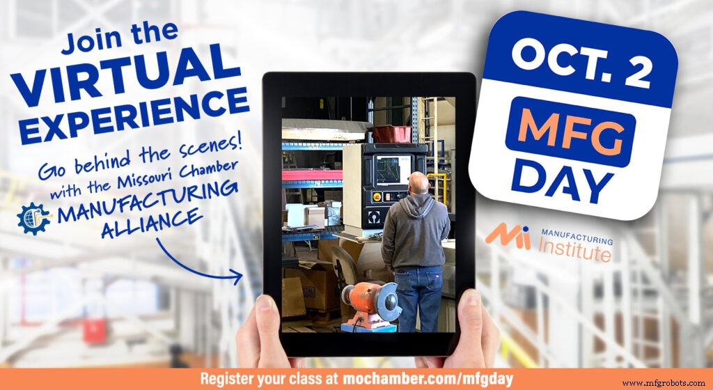 Día de la Manufactura 2020 – Experiencia Virtual: Descubre las Carreras de Manufactura en Missouri