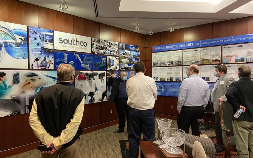 Líderes industriales visitan planta de Southco en Concordville para explorar mejores prácticas de mejora continua