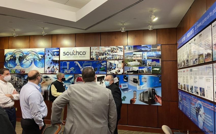 Líderes industriales visitan planta de Southco en Concordville para explorar mejores prácticas de mejora continua