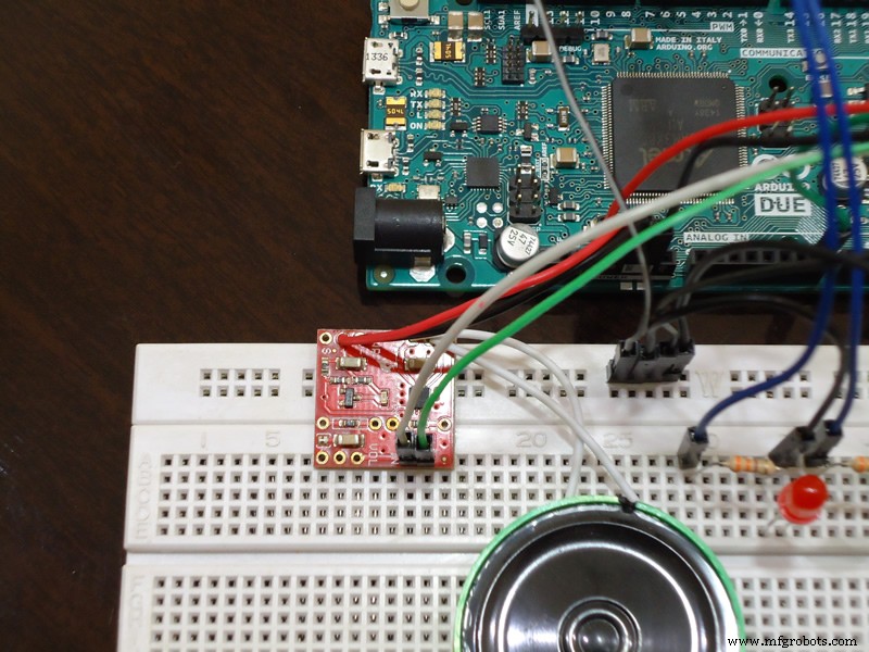 Dominando reconocimiento y síntesis de voz en Arduino Due