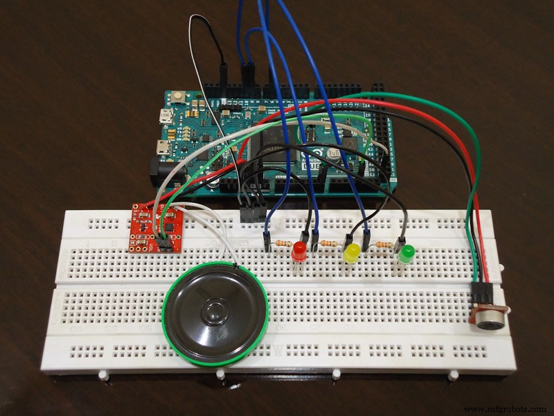 Dominando reconocimiento y síntesis de voz en Arduino Due