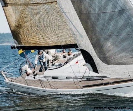 El refuerzo de fibra de carbono de Chomarat mejora los cruceros-regata Arcona