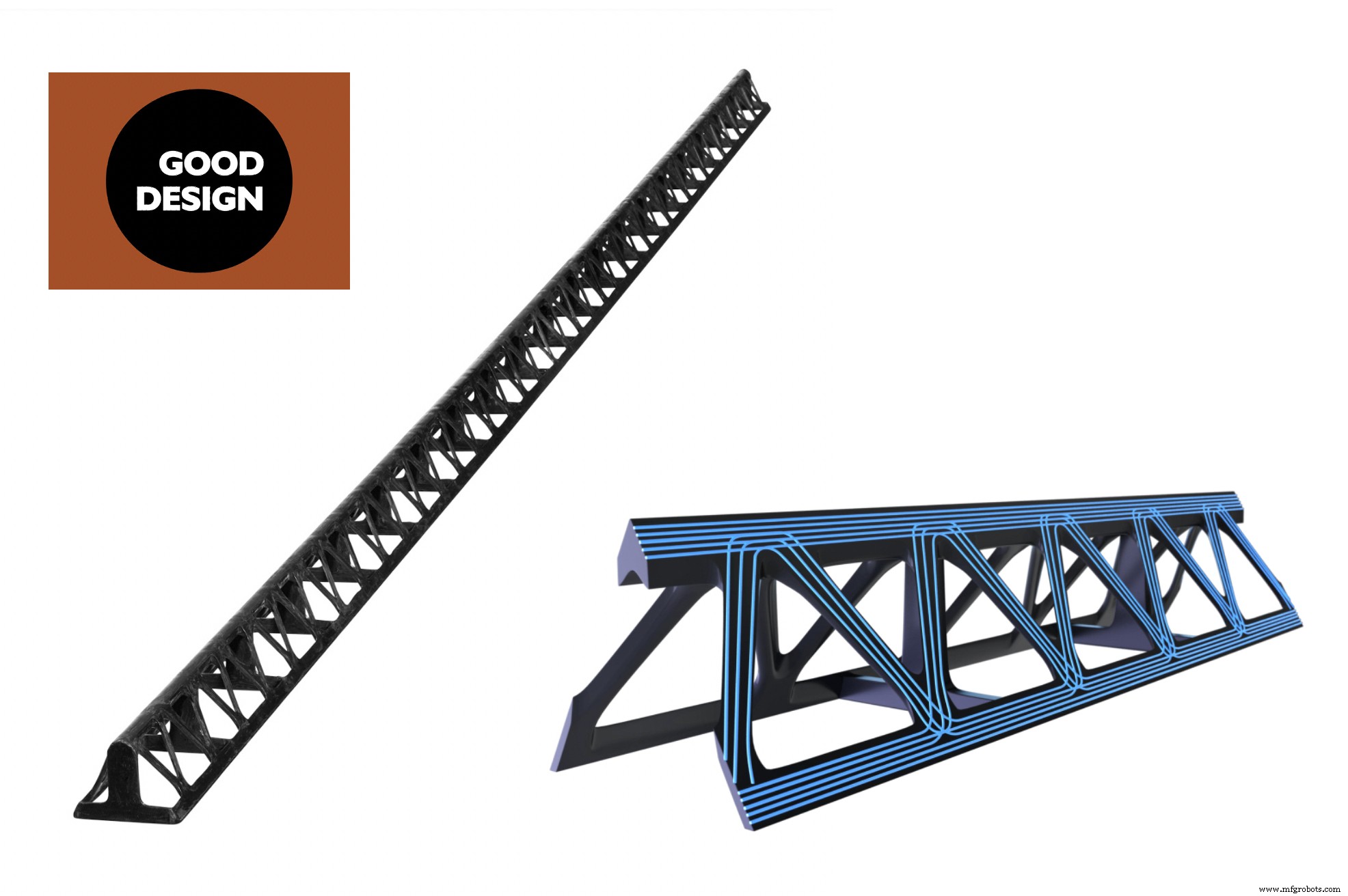 Arris gana premio GOOD DESIGN por truss de compuesto de fibra de carbono innovador