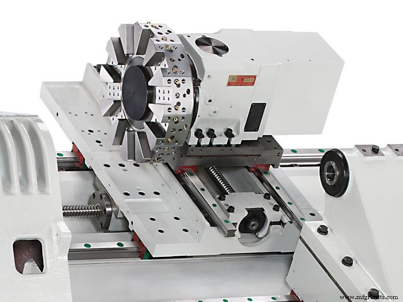 Diseño de bancada de torno CNC: Elegir entre bancada inclinada real y bancada plana  cuña volante 