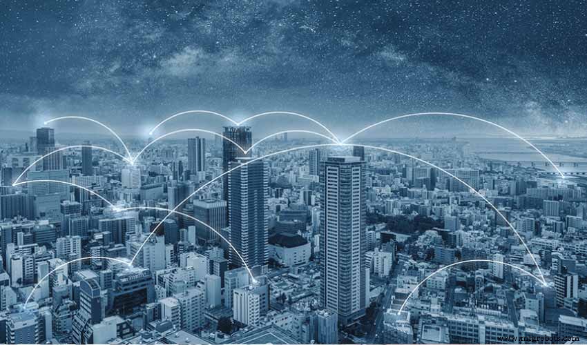 Revolucionando la vida urbana: Soluciones de ciudades inteligentes impulsadas por IoT para el crecimiento y la sostenibilidad