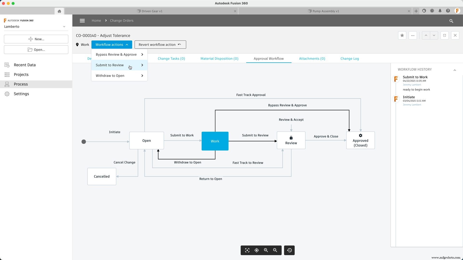 Domina la Gestión de Cambios en Fusion 360 con la Nueva Extensión Manage