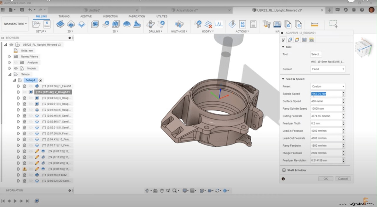 Fundamentos de Mecanizado: Dominando Velocidades y Avances en Fusion 360
