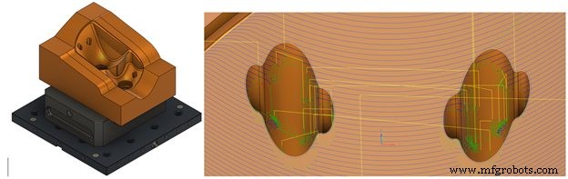 Domina las modificaciones de trayectoria de herramienta en la Extensión de Mecanizado de Fusion 360