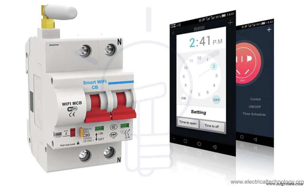 Interruptor Automático (MCB) Inteligente WiFi: Construcción, Instalación y Control Remoto