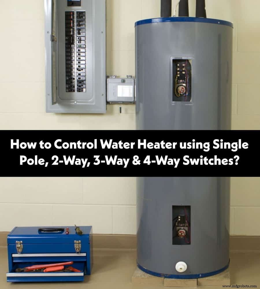 Controle su calentador de agua eléctrico con interruptores: Guía paso a paso