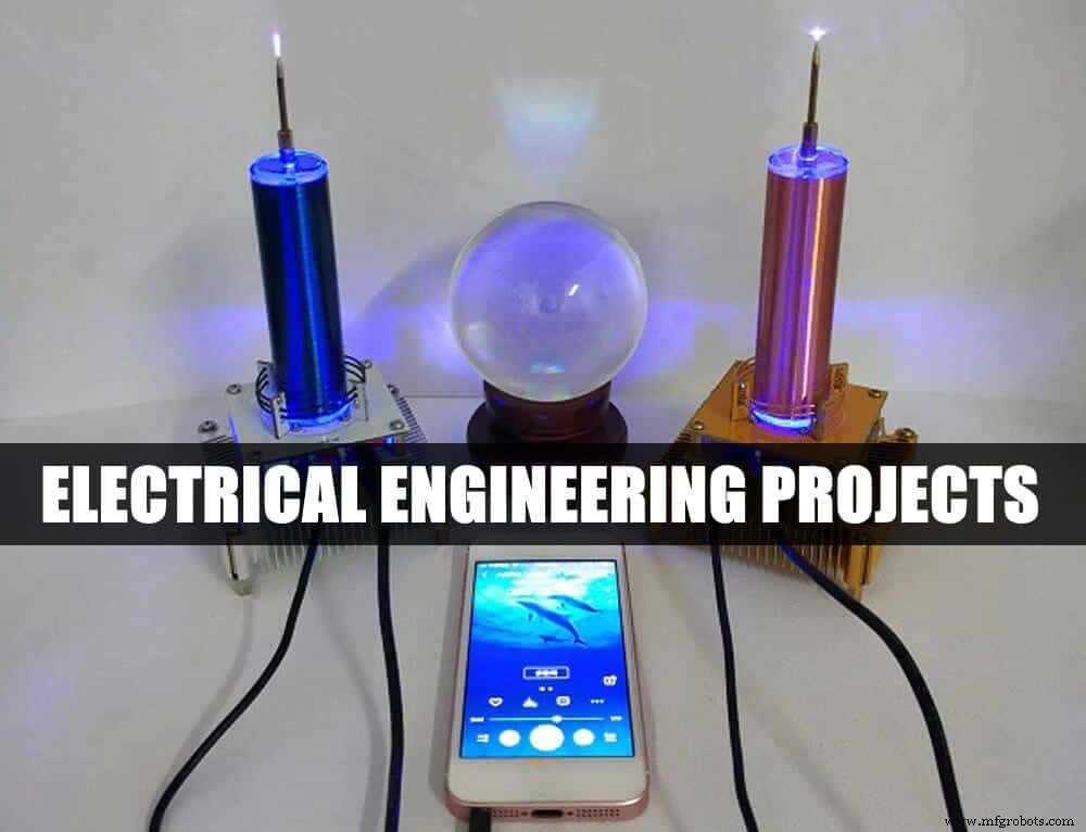 70+ proyectos innovadores de ingeniería eléctrica para estudiantes