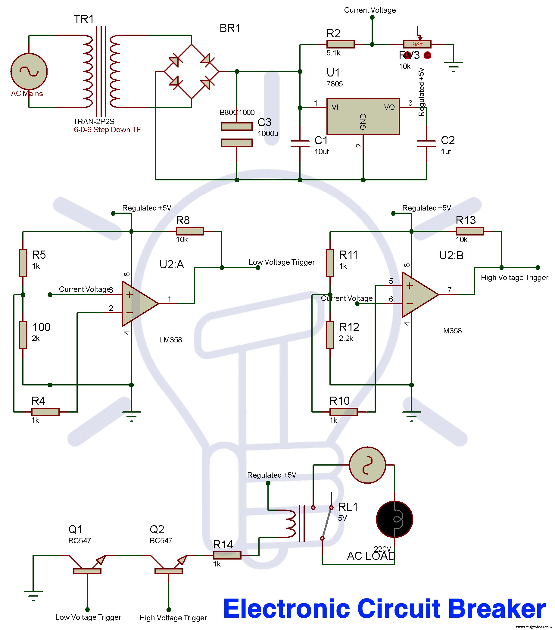 Interruptor Automático Electrónico: Diseño, Esquemático y Funcionamiento Explicados