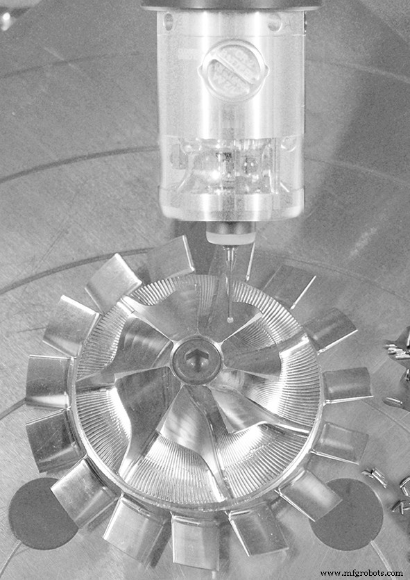 Maximice la productividad CNC con palpado en máquina: Resultados más rápidos y precisos