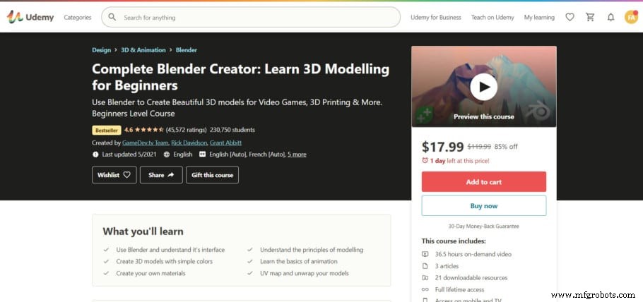 Mejores Cursos Online de Impresión 3D y Diseño: Gratis y de Pago