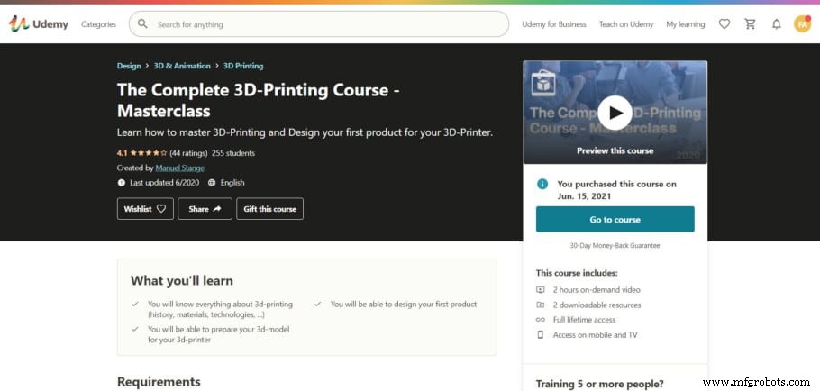 Mejores Cursos Online de Impresión 3D y Diseño: Gratis y de Pago