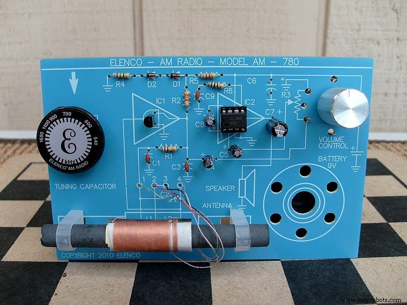 Construye un receptor de radio AM simple: guía paso a paso