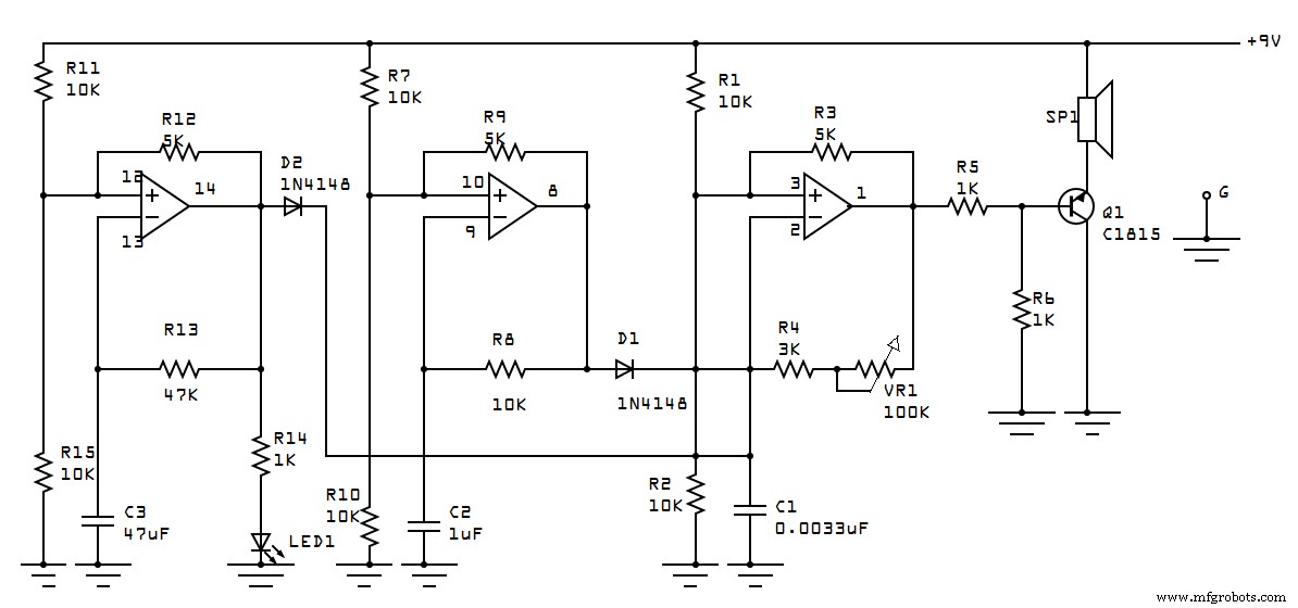 Circuitos LM324 Simplificados: Proyectos, Especificaciones y Guía de Pinout