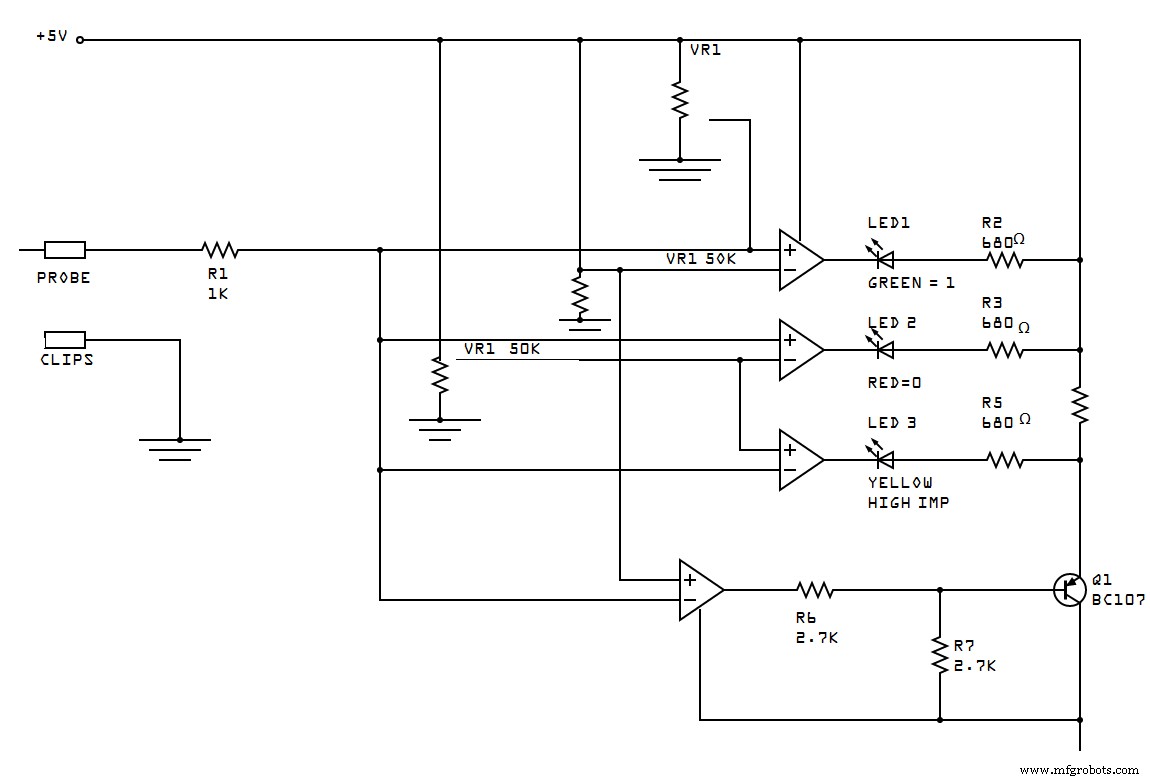 Circuitos LM324 Simplificados: Proyectos, Especificaciones y Guía de Pinout