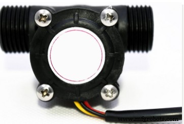 Sensor Flujo Agua YF-S201 Efecto Hall: Pinout, Características y Aplicaciones Prácticas