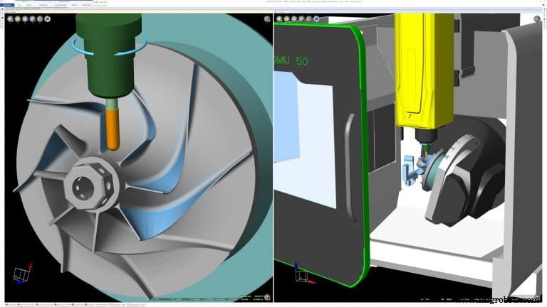 Software de simulación: Verificación visual para operaciones CNC más seguras y rápidas