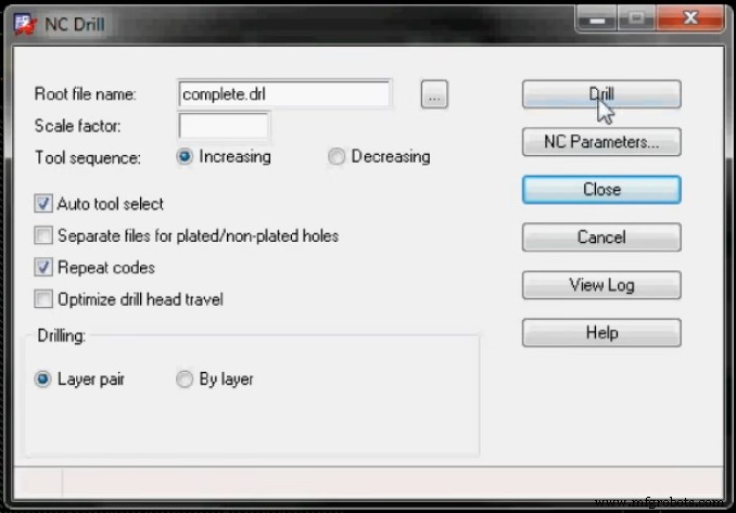 Cree archivos NC Drill para su software de diseño PCB: Guía paso a paso