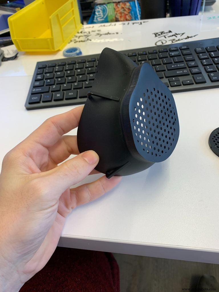 Ingeniería de la mascarilla facial Fast Radius: diseño, prototipado e innovación