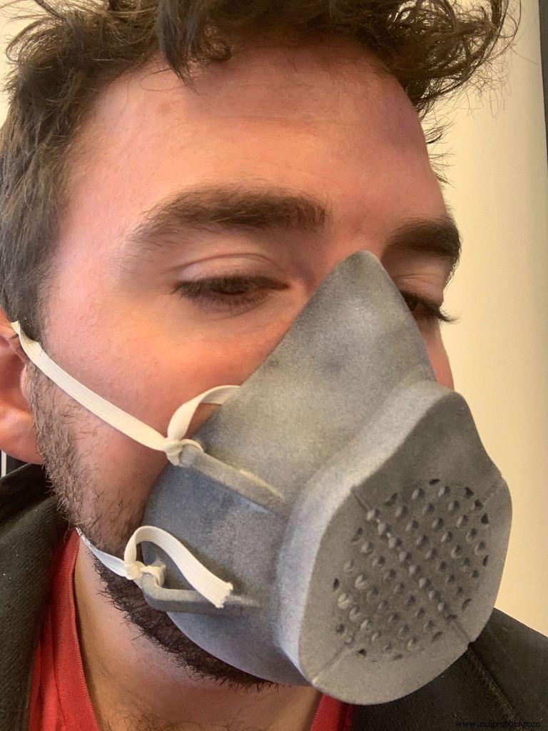 Ingeniería de la mascarilla facial Fast Radius: diseño, prototipado e innovación