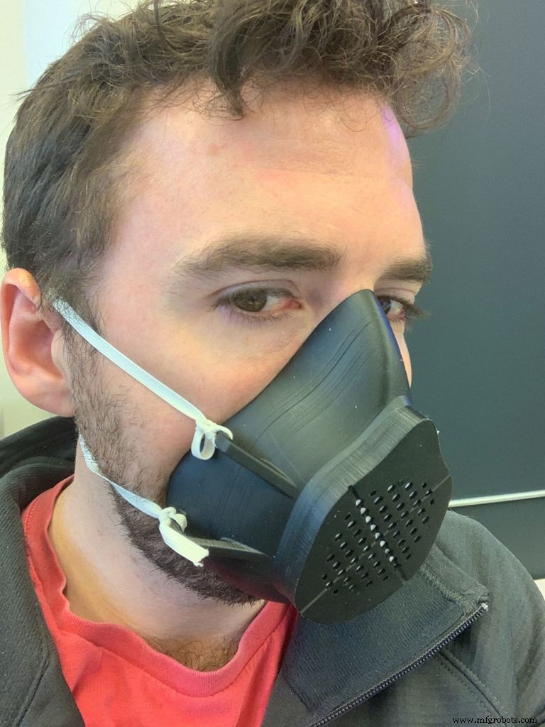 Ingeniería de la mascarilla facial Fast Radius: diseño, prototipado e innovación