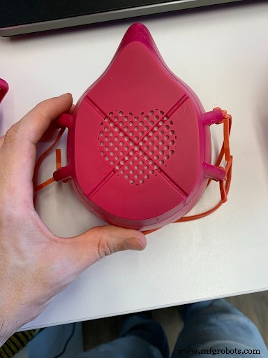 Ingeniería de la mascarilla facial Fast Radius: diseño, prototipado e innovación