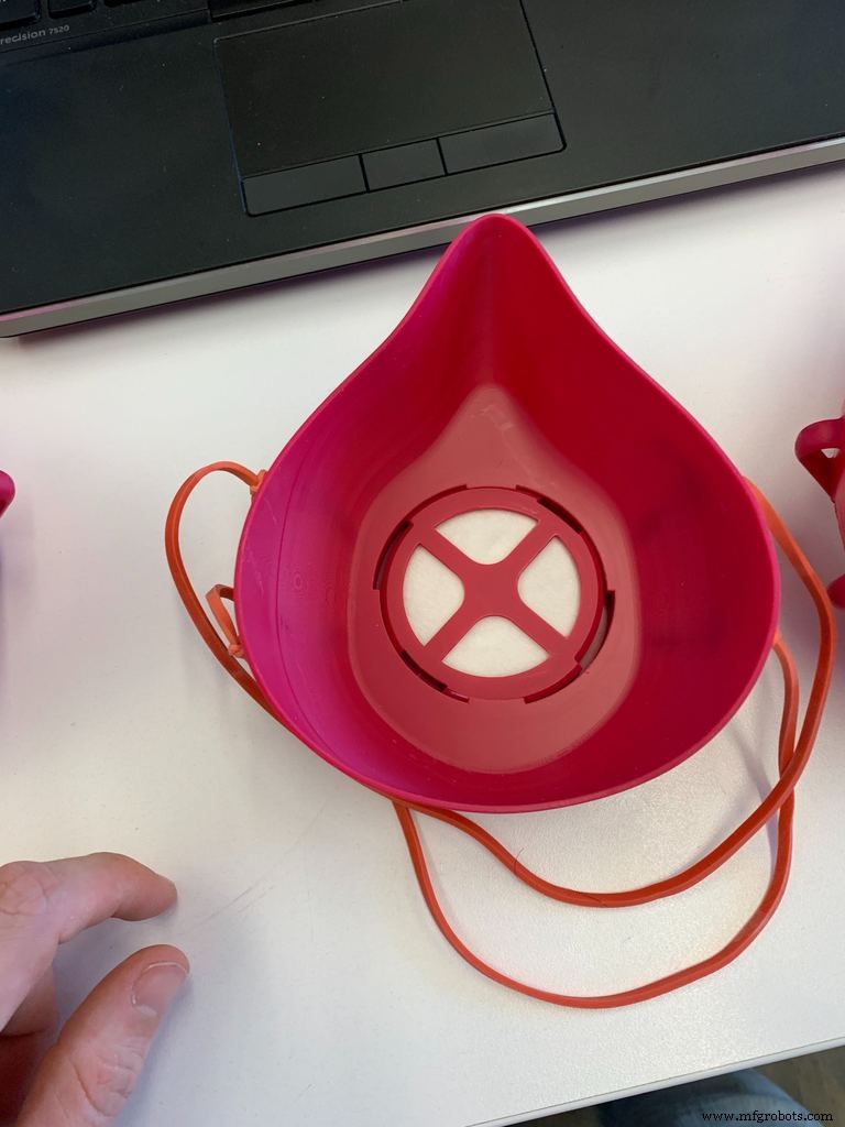 Ingeniería de la mascarilla facial Fast Radius: diseño, prototipado e innovación