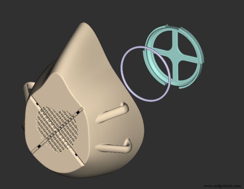 Ingeniería de la mascarilla facial Fast Radius: diseño, prototipado e innovación