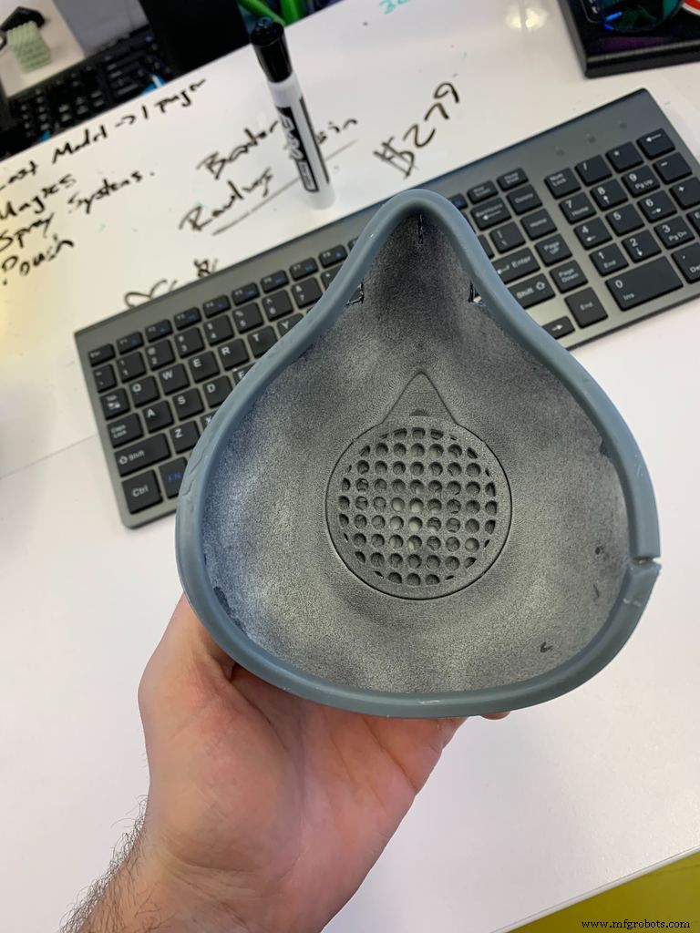 Ingeniería de la mascarilla facial Fast Radius: diseño, prototipado e innovación